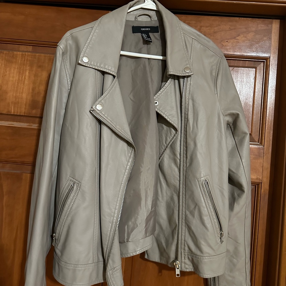Forever 21 faux leather jacket